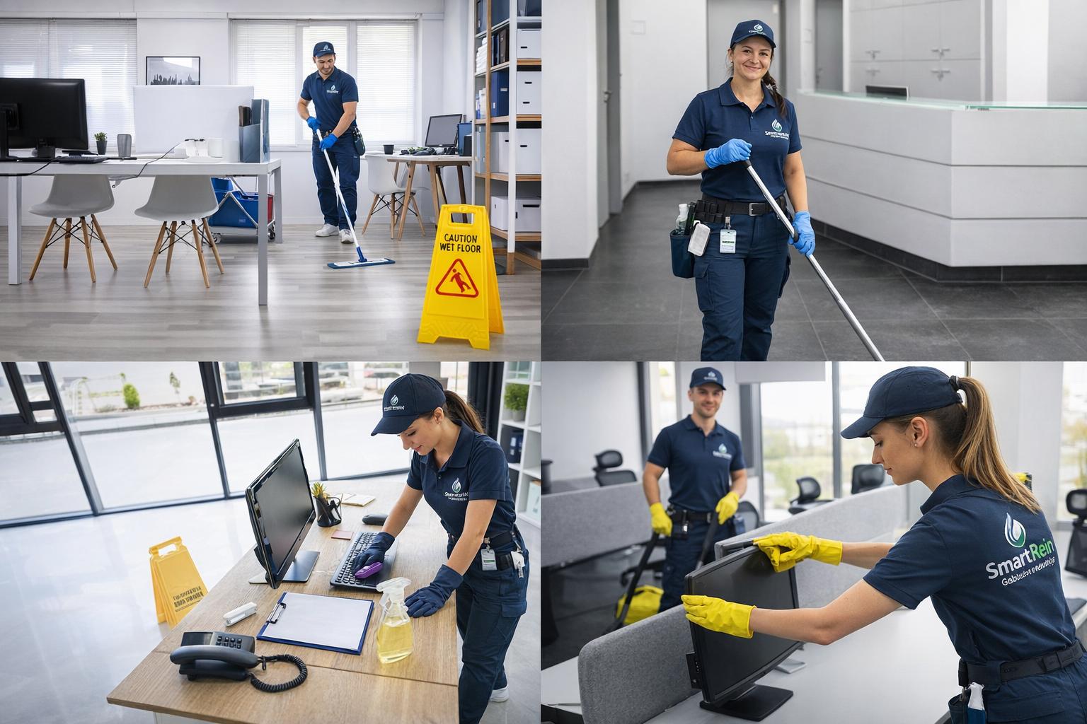 Office cleaning • tidy & hygienic
